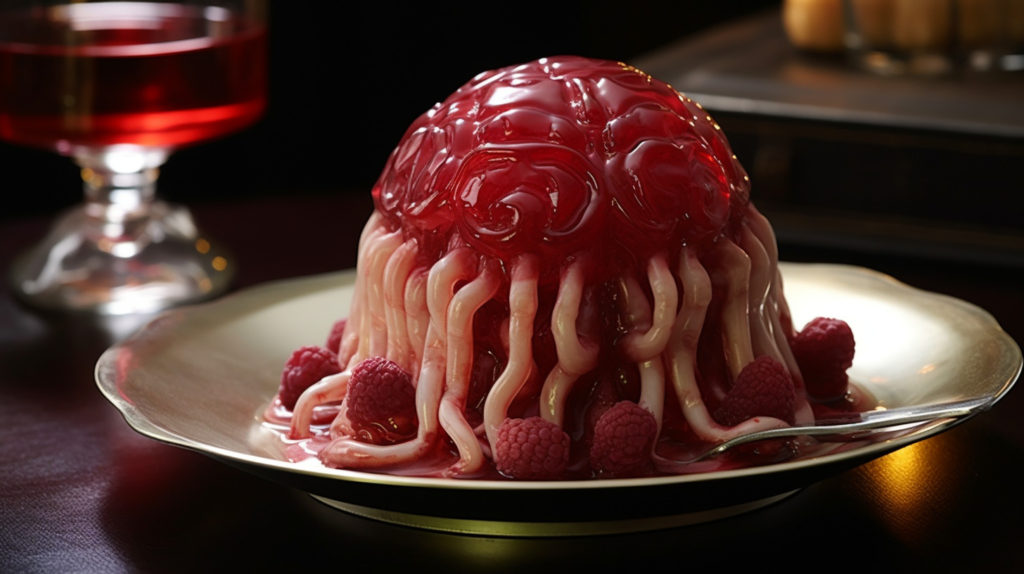 Gelatina de Cerebro Halloween