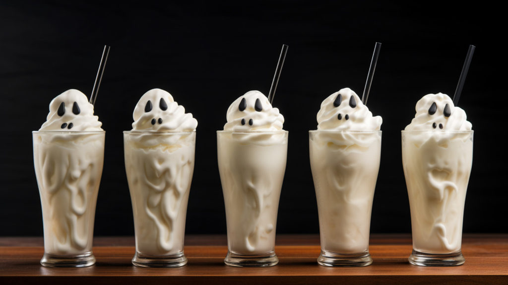 Batido de Fantasma Halloween