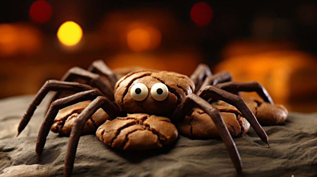 Galletas de Araña Halloween