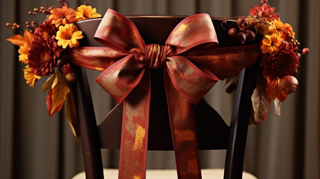 Decoracion de Sillas thanksgiving